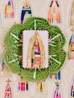 Load image into Gallery viewer, Perfectly Pink Petite Bobbin Cathedral by Laura Rice
