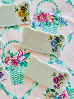 Load image into Gallery viewer, Set of Six Vintage Ceramic Place Cards
