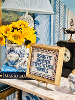 Load image into Gallery viewer, Insanity is Inherited You Get It From Your Children 1981 Needlepoint

