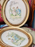 Load image into Gallery viewer, Pair of Darling French Prints
