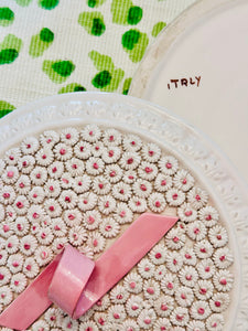 Large Italian Daisy Covered Box