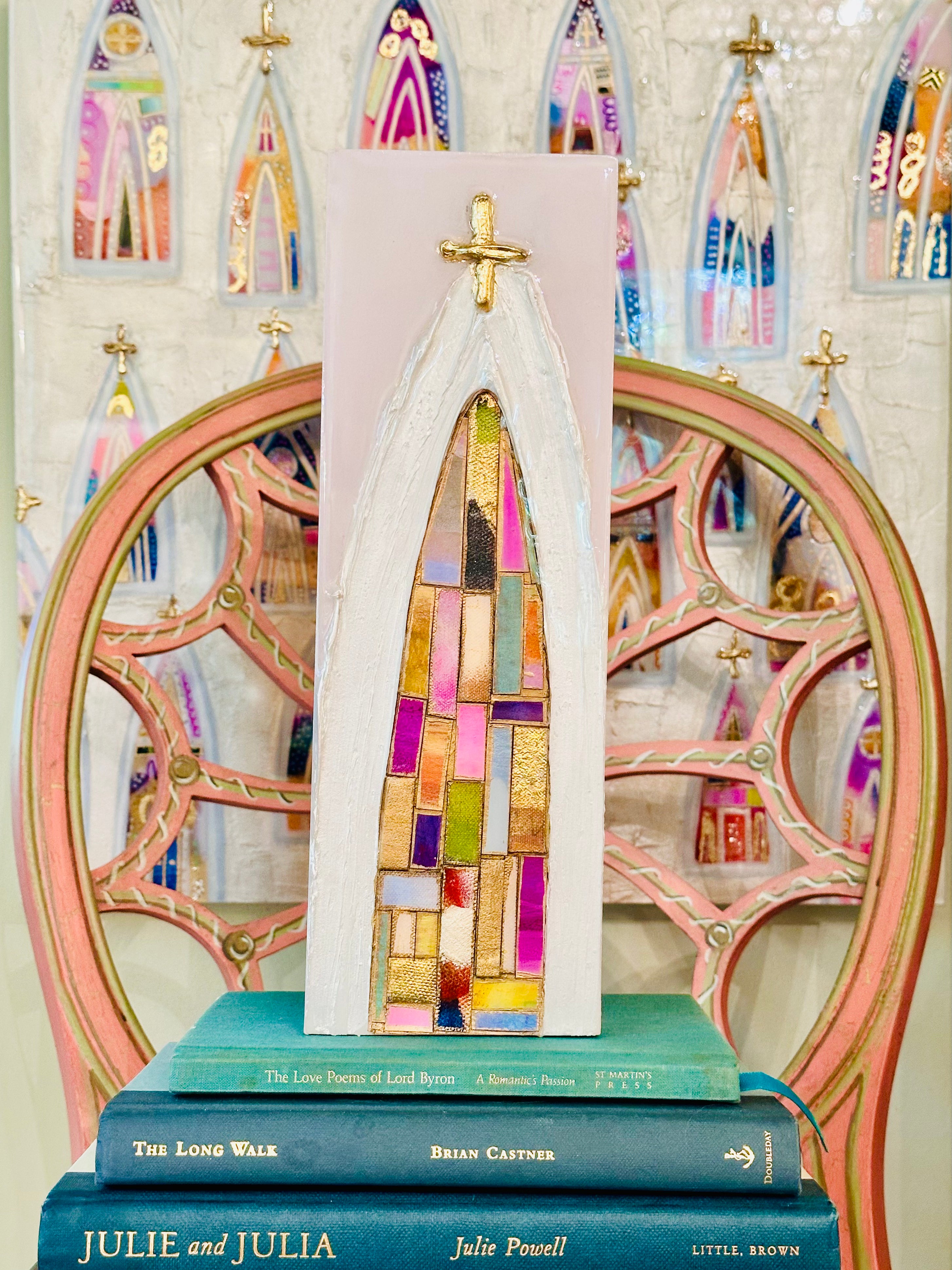 Perfectly Pink Cathedral by Laura Rice
