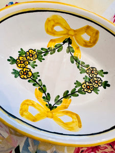 Darling Yellow Bow Soap Dish