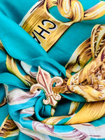 Load image into Gallery viewer, Effortlessly Chic Fleur-De-Lis Scarf Clip
