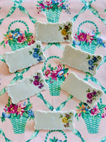 Load image into Gallery viewer, Set of Six Vintage Ceramic Place Cards
