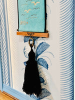 Load image into Gallery viewer, Nautical Needlepoint Bell Pull
