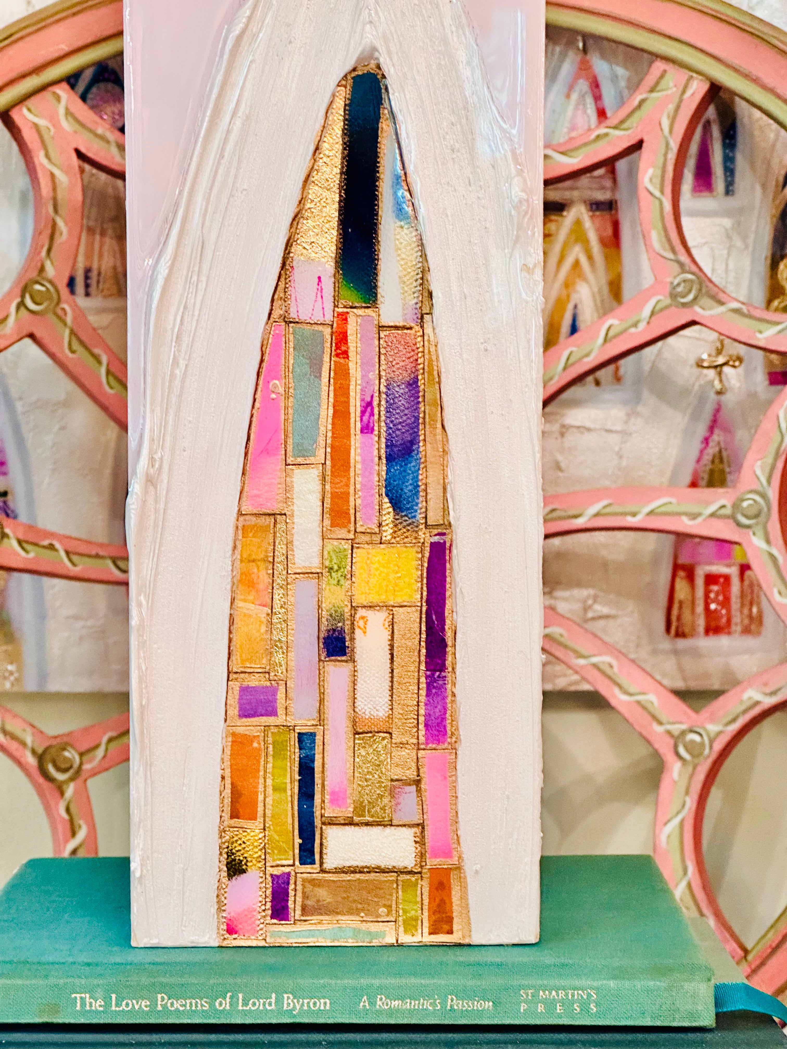 Perfectly Pink Cathedral by Laura Rice