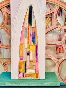Perfectly Pink Cathedral by Laura Rice