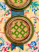 Load image into Gallery viewer, Pair of Very Rare Florentine Round Wall Hangings
