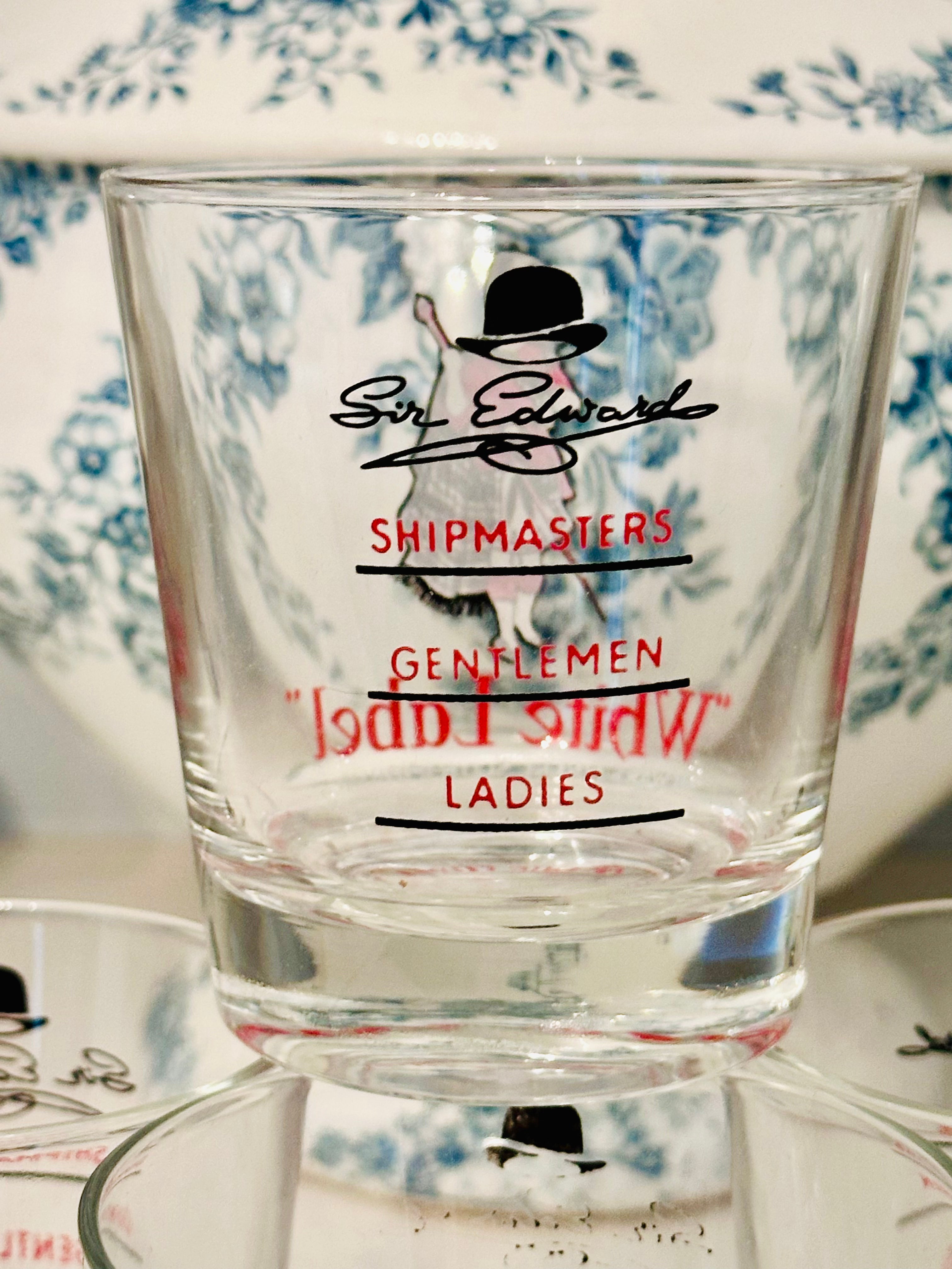 Vintage Whiskey Glasses Purchased in Europe