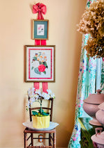 Load image into Gallery viewer, Fabulously Chic Large Yellow Bamboo Cachepot
