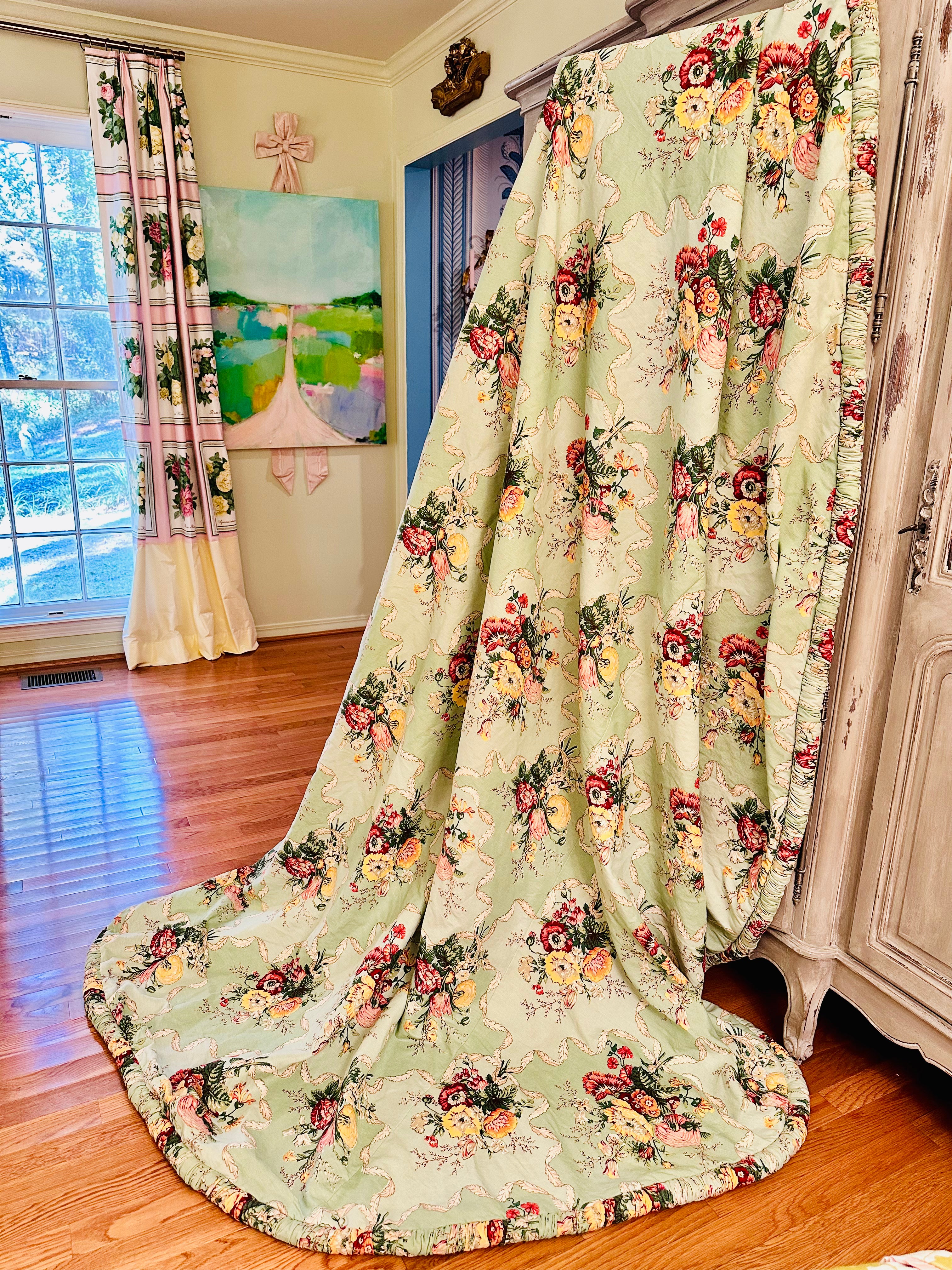 Exquisite Custom Skirted Tablecloth