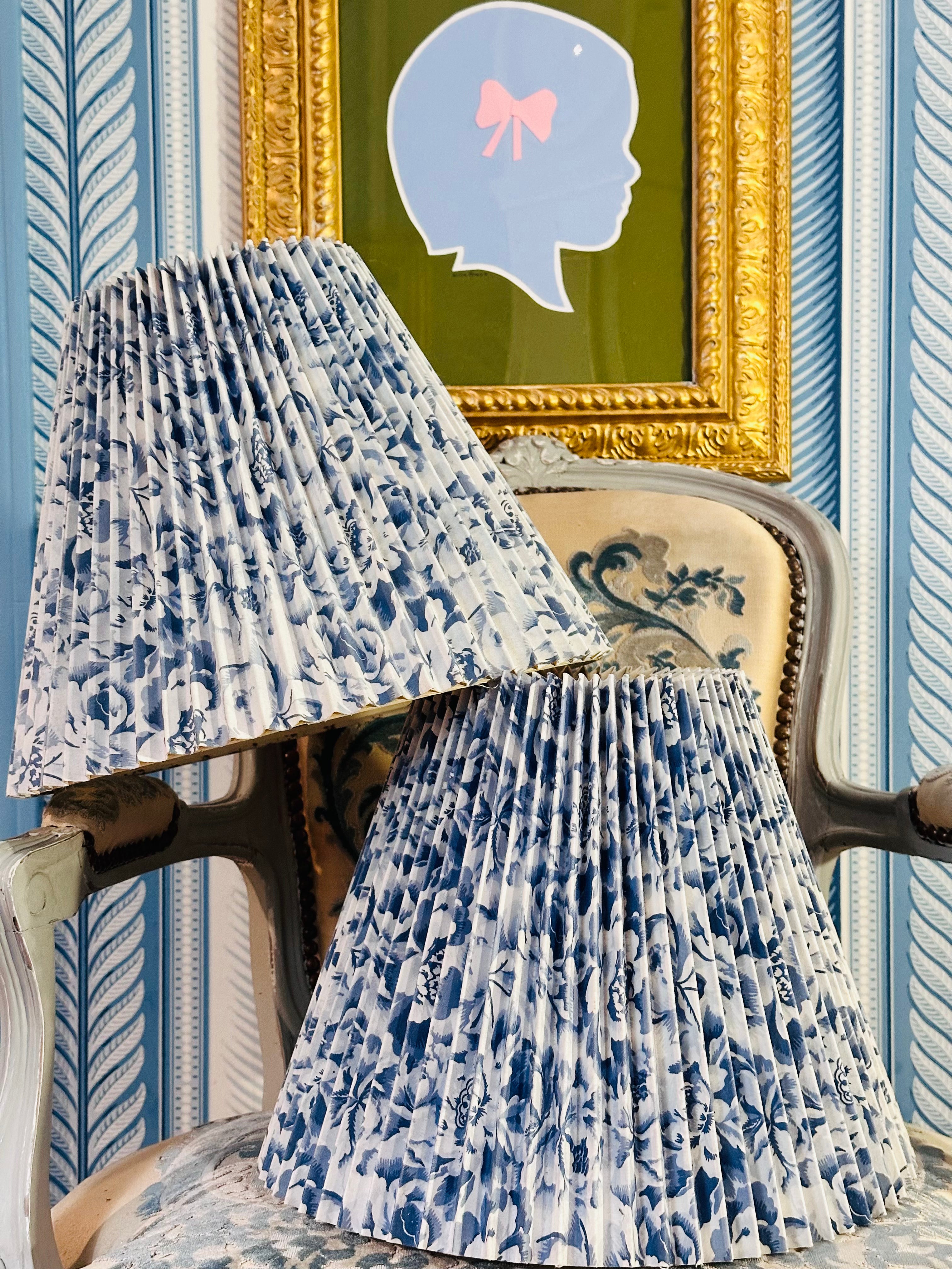 Pair of Vintage Laura Ashley Shades