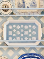 Load image into Gallery viewer, Vintage Waverly Neoclassical Melamine Tray
