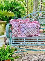 Load image into Gallery viewer, Pair of Custom Ruffle Pillows
