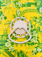 Load image into Gallery viewer, Vintage Faux Rattan Hand Towel Holder
