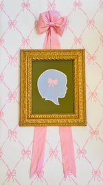 Load image into Gallery viewer, The Classic Pink Willow &amp; Pearls Bow
