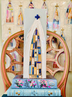 Load image into Gallery viewer, Blue &amp; White Cathedral by Laura Rice
