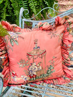 Load image into Gallery viewer, Pair of Fantastically Chinoiserie Chic Custom Pillows
