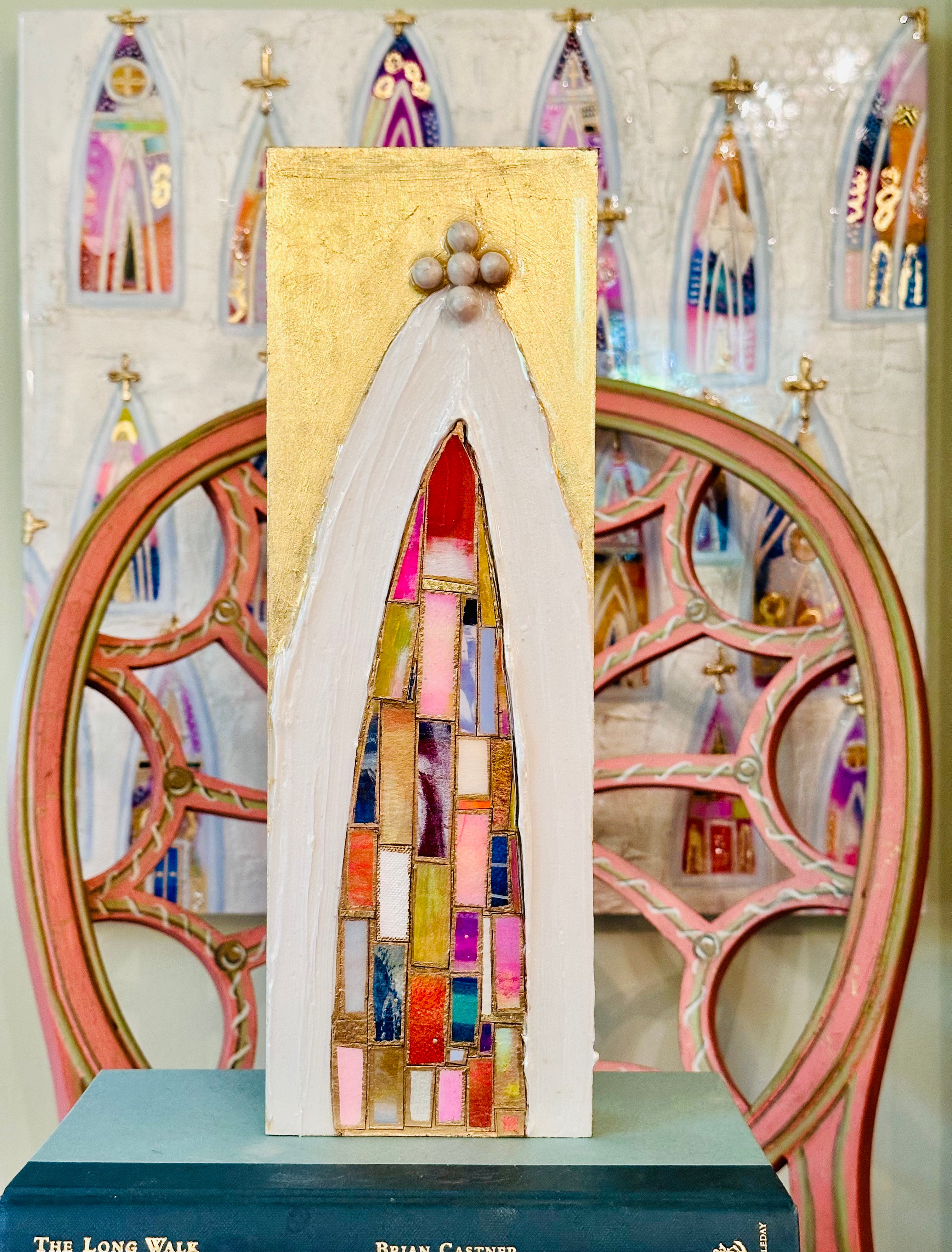 Gold Leaf Cathedral by Laura Rice