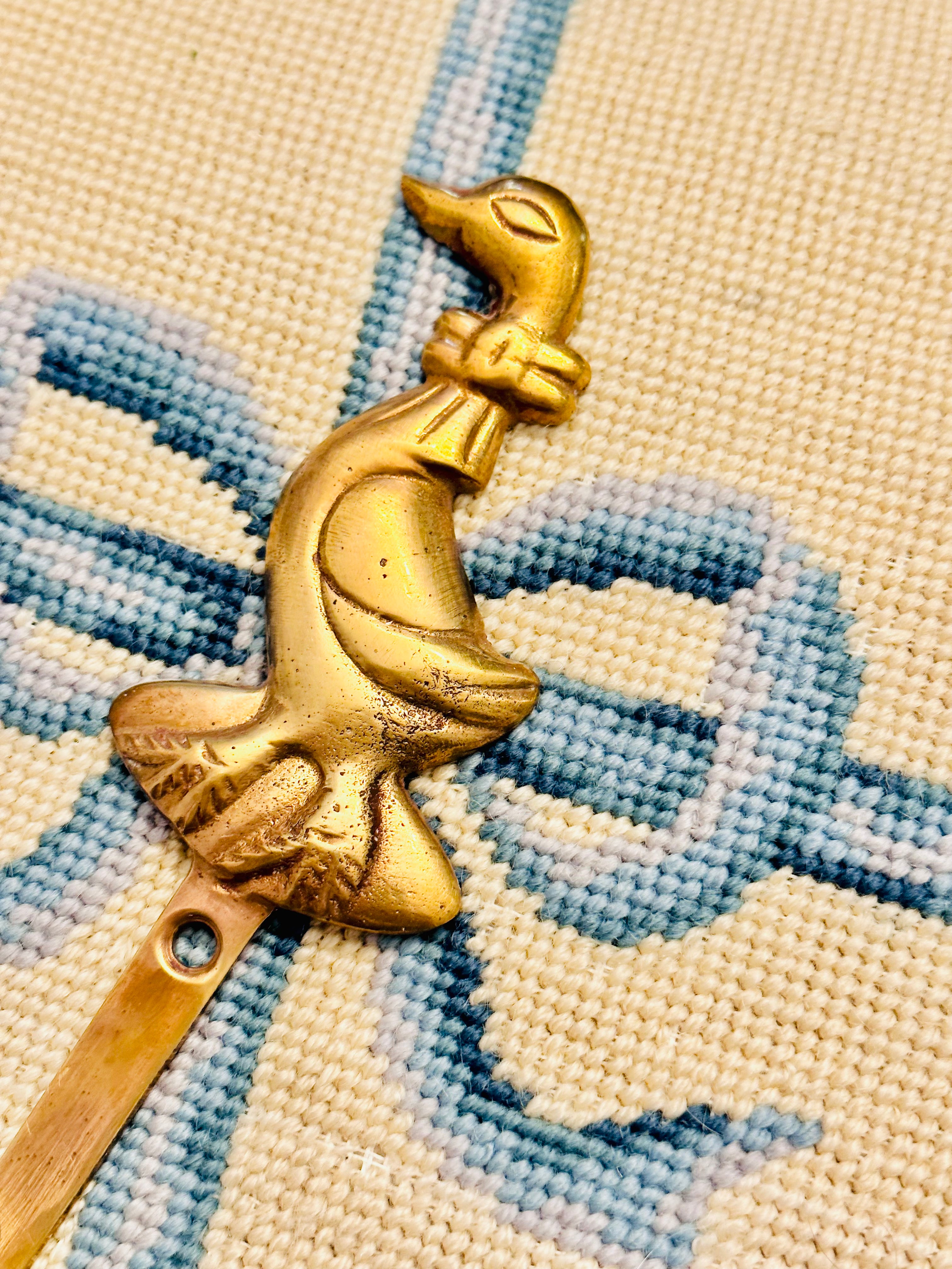 Brass 🪿 with Bow Hook