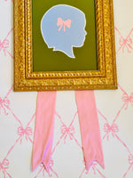 Load image into Gallery viewer, The Classic Pink Willow &amp; Pearls Bow
