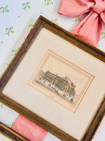 Load image into Gallery viewer, Pair of Exquisite Parisian Scenes Etchings 
