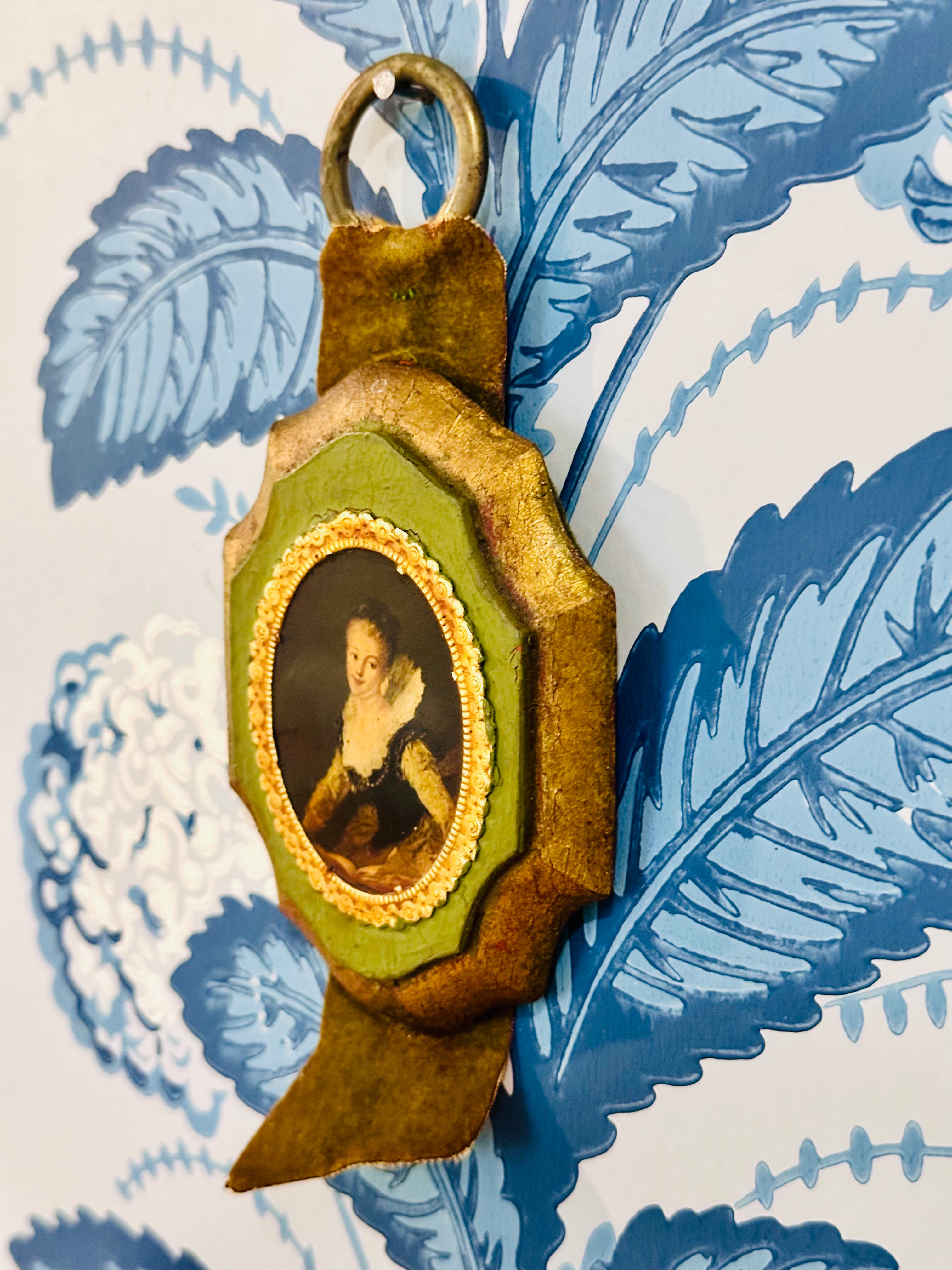 Florentine Portrait on Ribbon