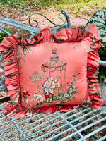 Load image into Gallery viewer, Pair of Fantastically Chinoiserie Chic Custom Pillows
