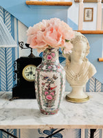 Load image into Gallery viewer, Elegant 15 inch Rose Medallion Vase
