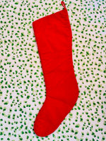 Load image into Gallery viewer, Gigantic Vintage Needlepoint Santa Stocking
