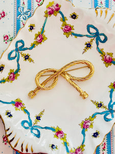 Vintage Bow Brooch