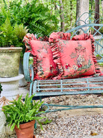 Load image into Gallery viewer, Pair of Fantastically Chinoiserie Chic Custom Pillows
