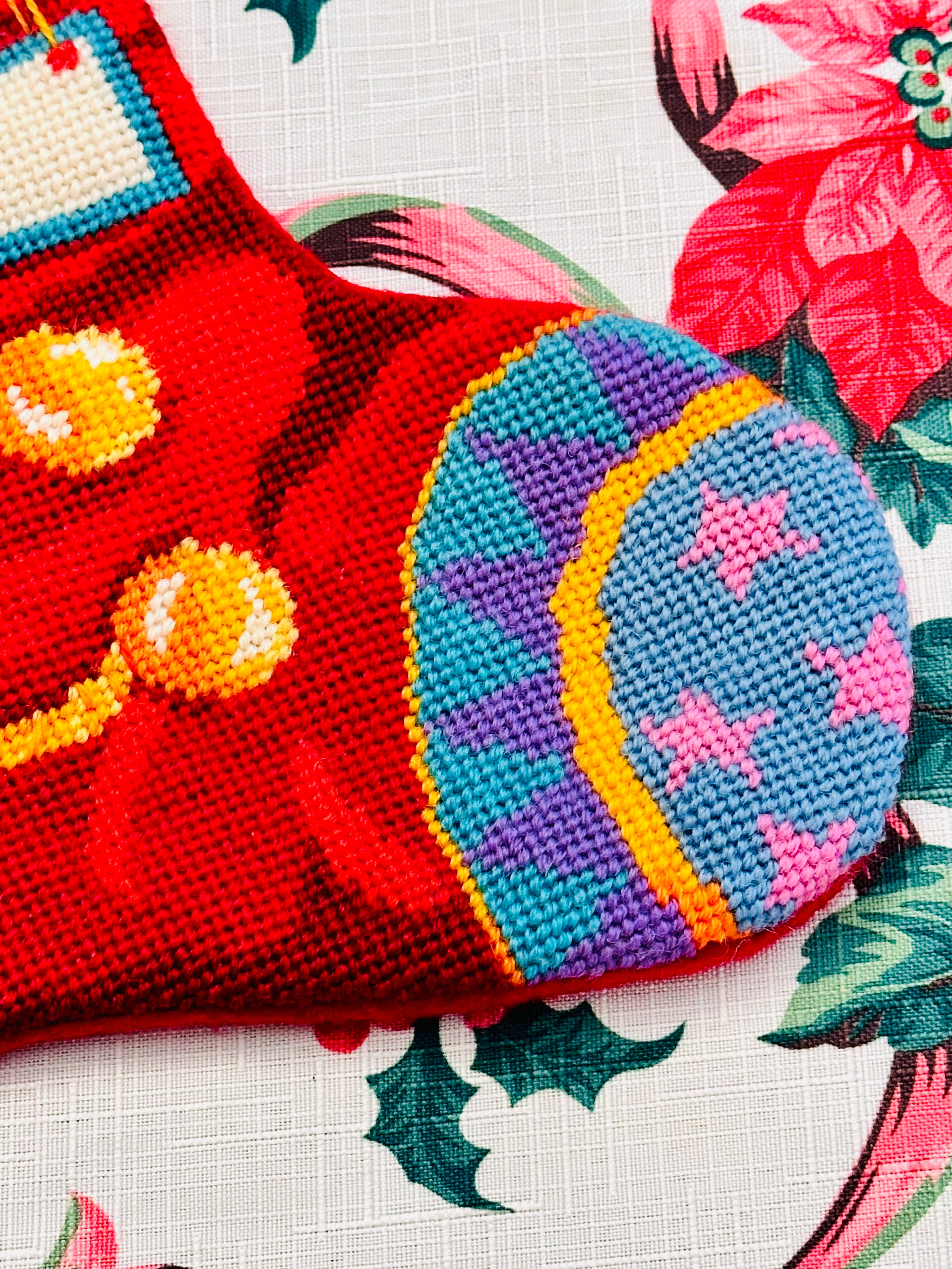 The Most Darling Needlepoint Stocking