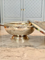 Load image into Gallery viewer, Vintage Oneida Silver Plated Covered Dish Covered Dish with Pyrex Insert
