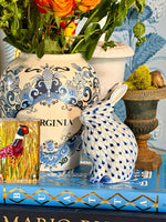 Load image into Gallery viewer, Hand Painted Fishnet Bunny
