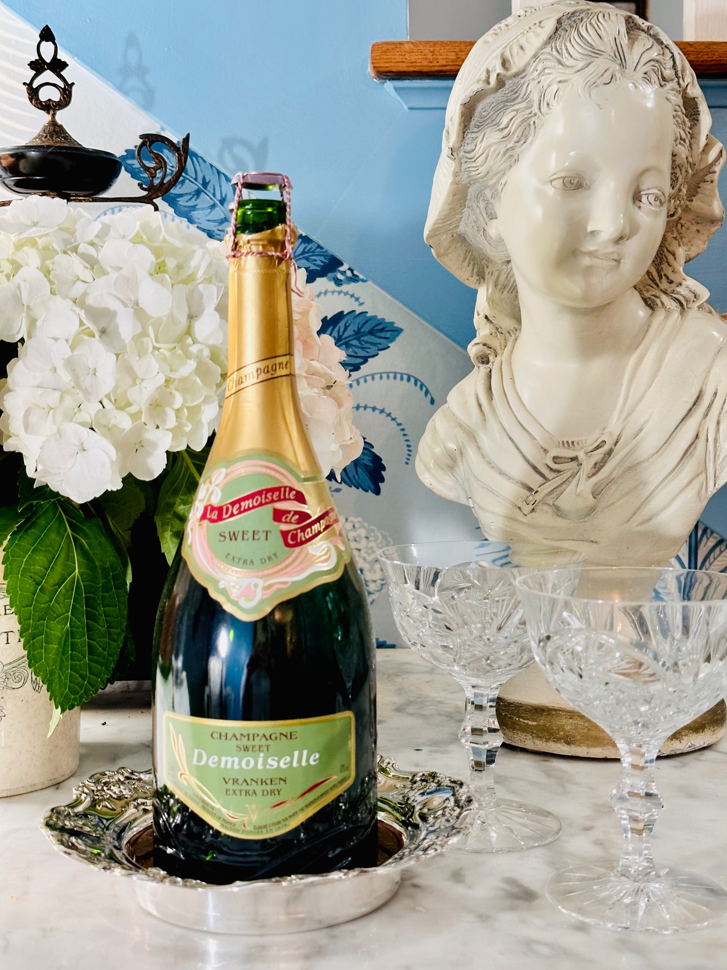 Silver Plate Bottle Coaster