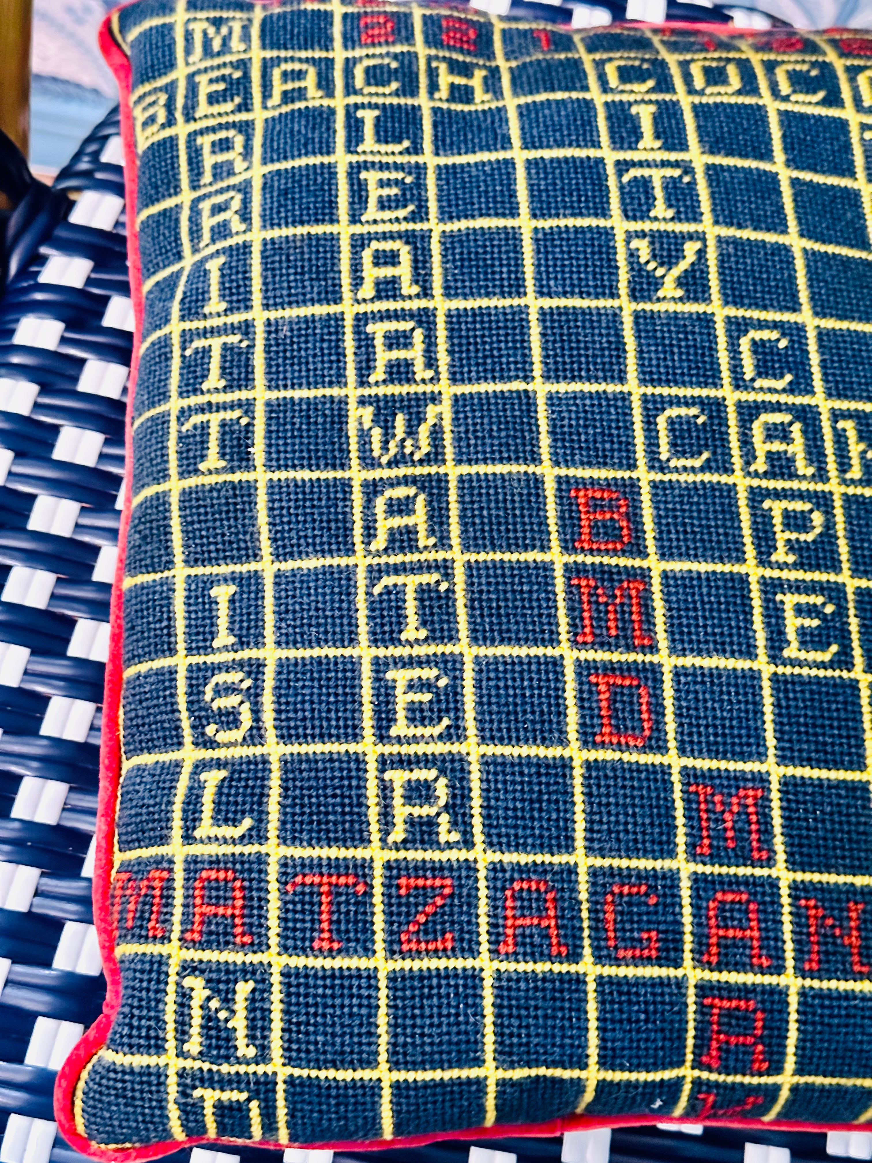 Amazingly Unique Needlepoint Featuring Southern Cities