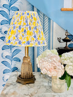 Load image into Gallery viewer, Vintage Laura Ashley Sweet Pea Pleated Shade
