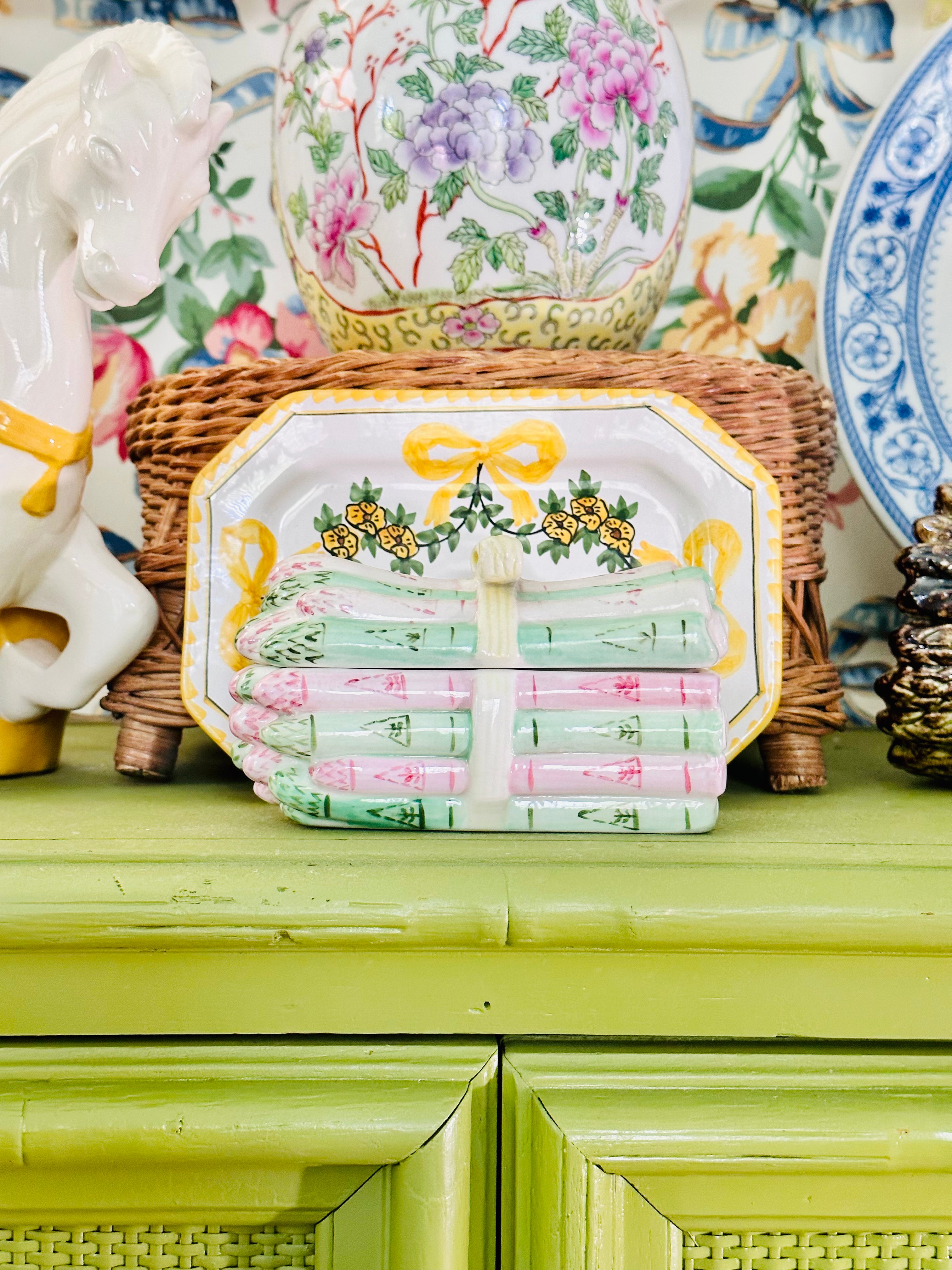 The Most Darling Asparagus Box with Bow