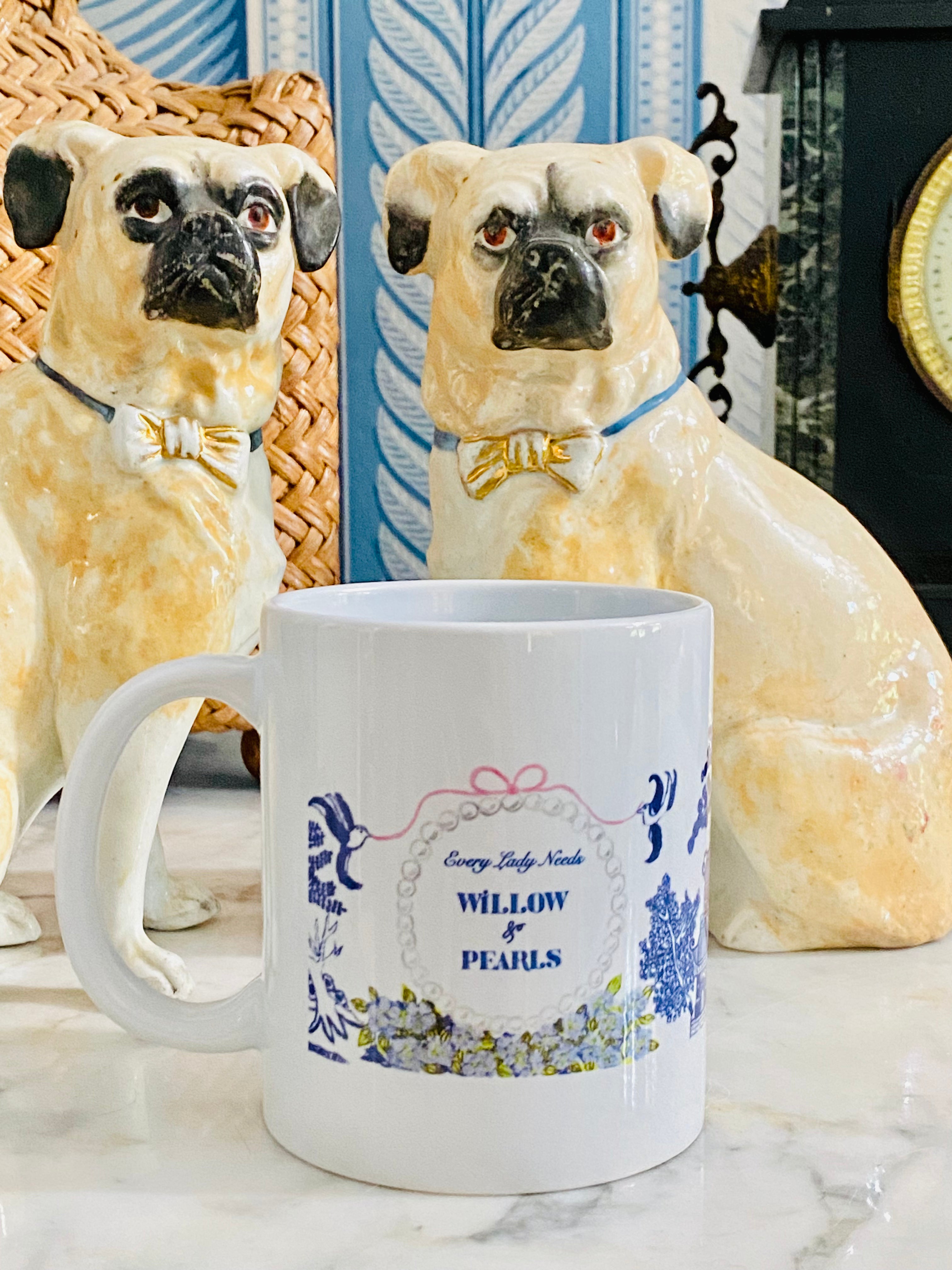 Every Lady Needs Willow & Pearls Mug