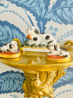 Load image into Gallery viewer, Very Rare Chelsea Antique Dog Figures with Gold Anchor Mark
