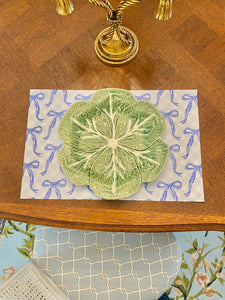 The Most Darling Blue Bow Placemats