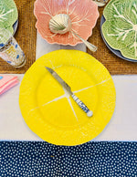 Load image into Gallery viewer, Vibrant &amp; Stunning Secla Plate &amp; Blue Onion Knife
