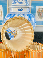 Load image into Gallery viewer, Set of 4 Classic Rattan Chandelier Shades
