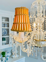 Load image into Gallery viewer, Set of 4 Classic Rattan Chandelier Shades
