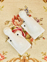 Load image into Gallery viewer, Vintage Ceramic Geese Apron Holders
