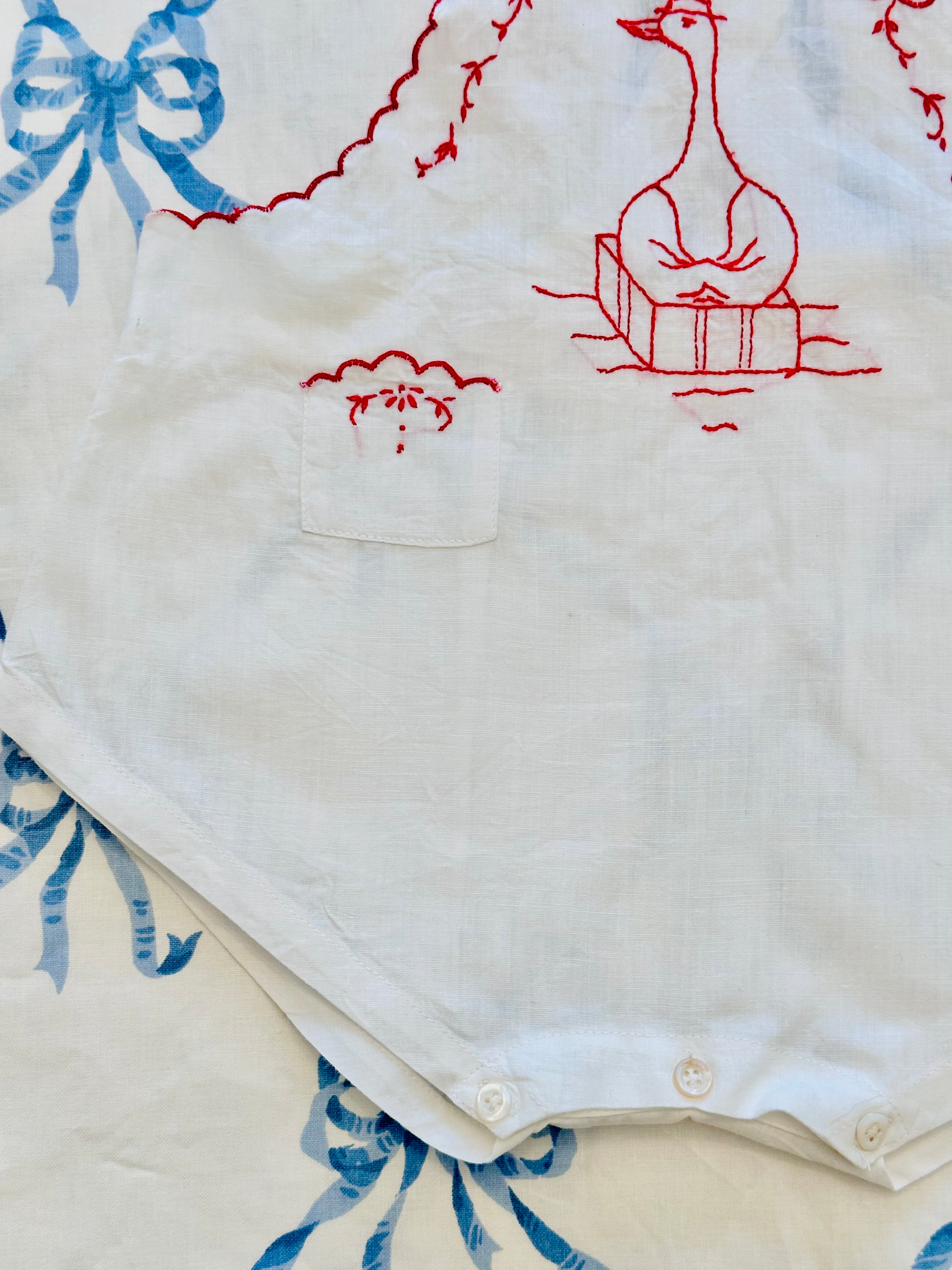 Vintage Hand Embroidered Precious Outfit
