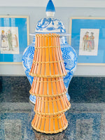 Load image into Gallery viewer, Set of 4 Classic Rattan Chandelier Shades
