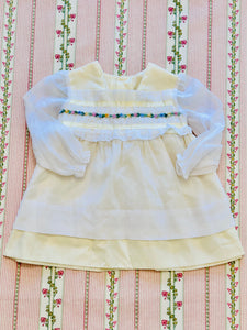 The Most Darling Buttercup Yellow Dress